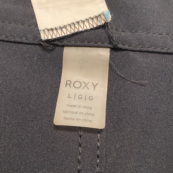 Roxy swim shorts, black LG. - Picture 3 of 4